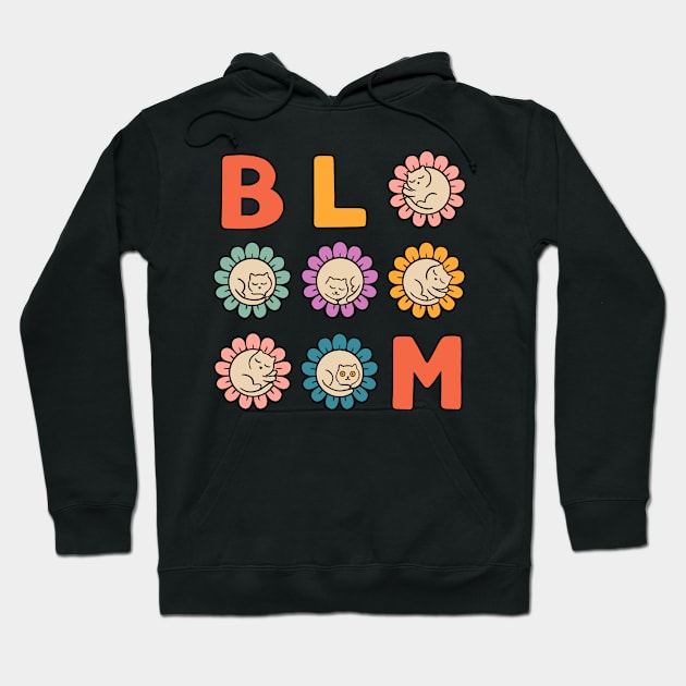 Bloom cats Hoodie by coffeeman